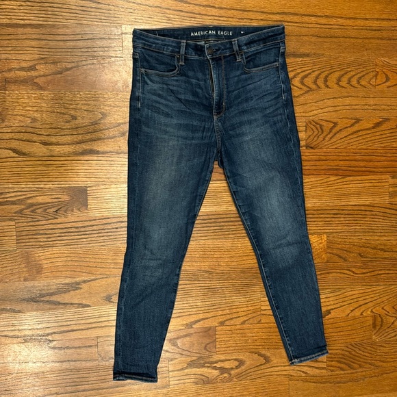 American Eagle Ne(X)t Level Stretch, Super High-Rise Jegging, Size 10 Short - Picture 2 of 9